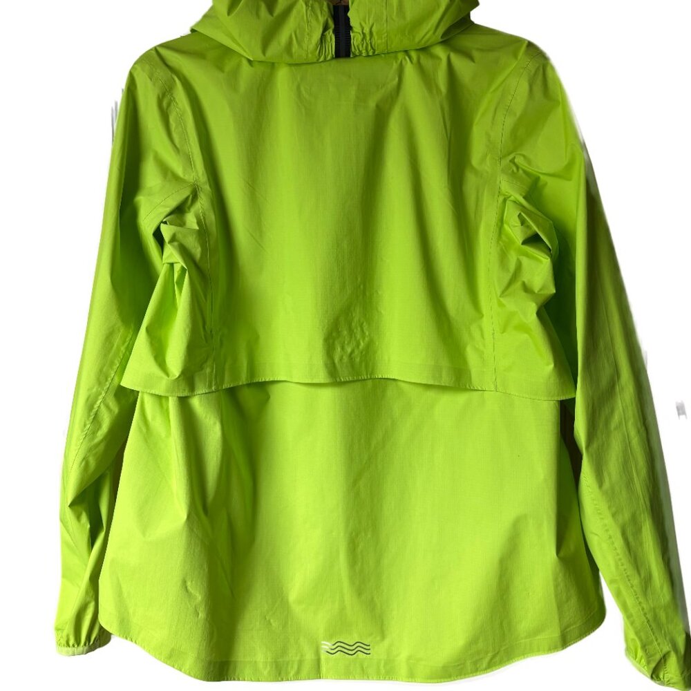 Janji Women's Rainrunner Pack Jacket, size Medium, S U P E R G L O W - Picture 7 of 14
